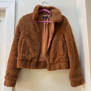 Rue21 Brown Sherpa Jacket
